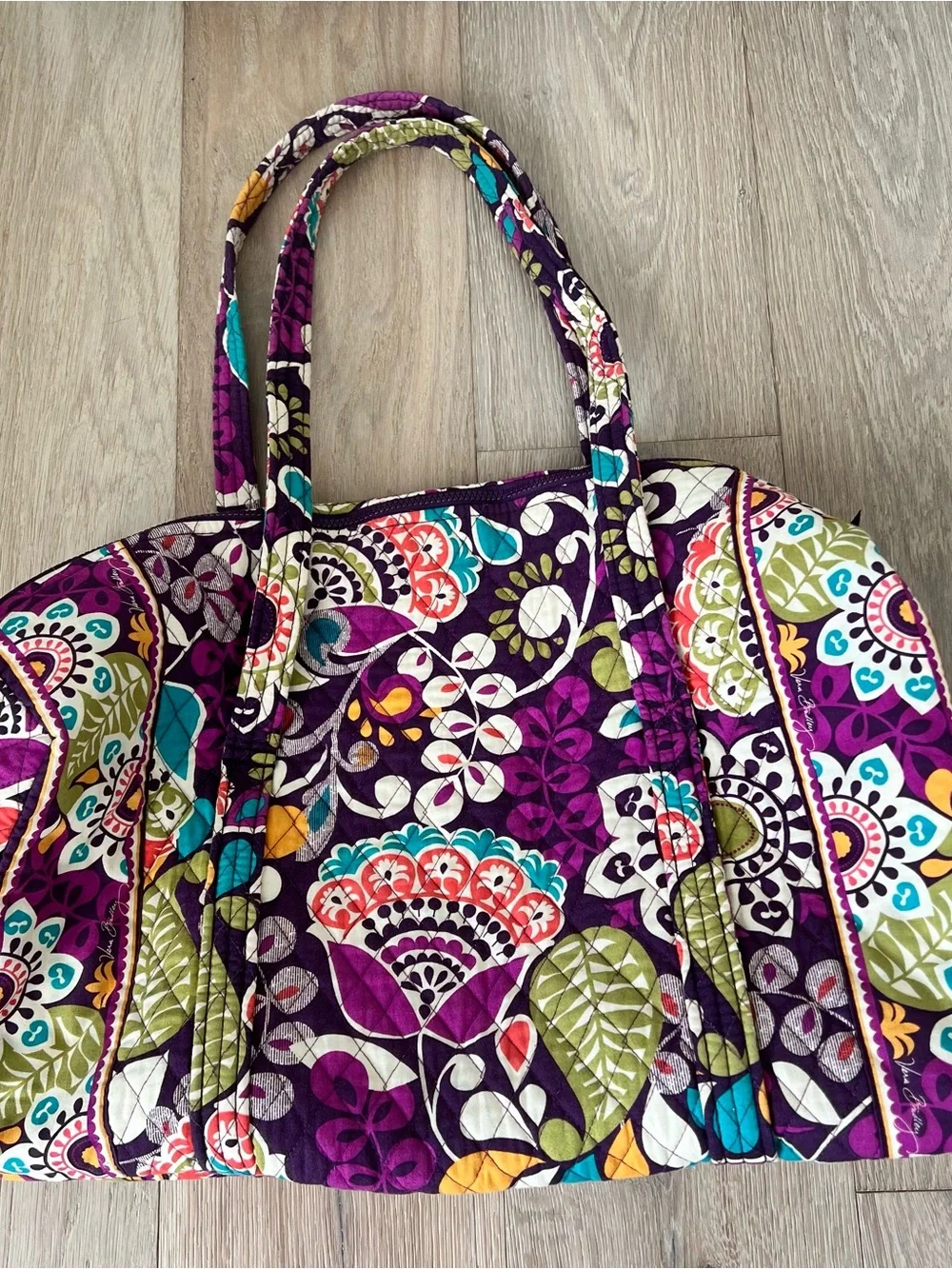 Vera Bradley Large Duffel Bag - Retired 